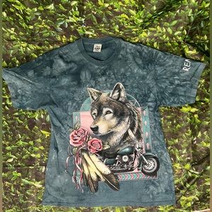 Motorcycle Wolf Tee